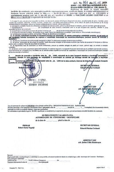 Anunt incpere lucrari